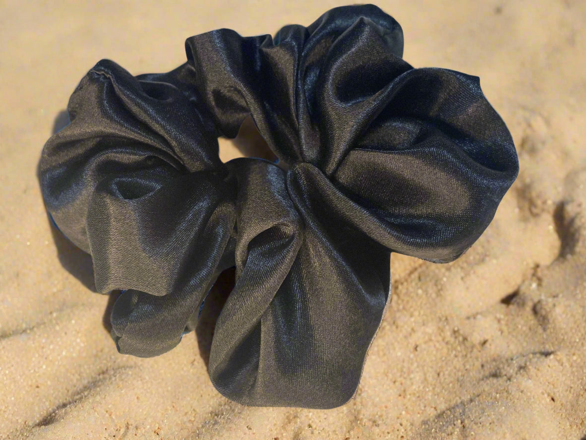 Large silk hair ties - Scrunchies satin