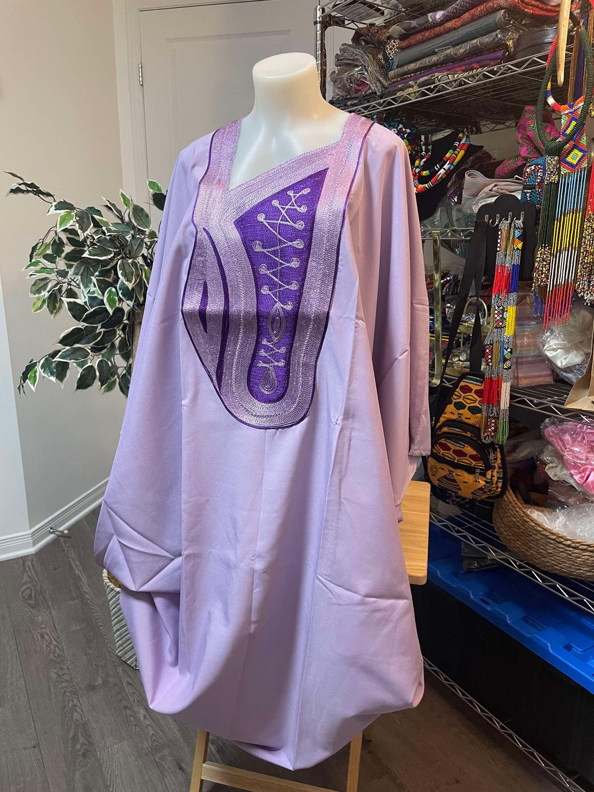Mary Jade Boutique FADI Long Shiffon Boubou One size