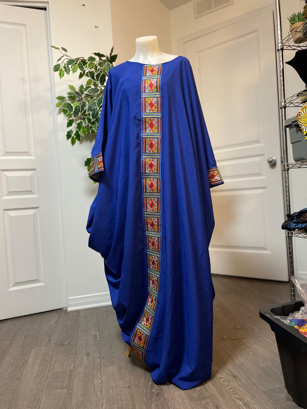 Mary Jade Boutique FADI Long Shiffon Boubou One size