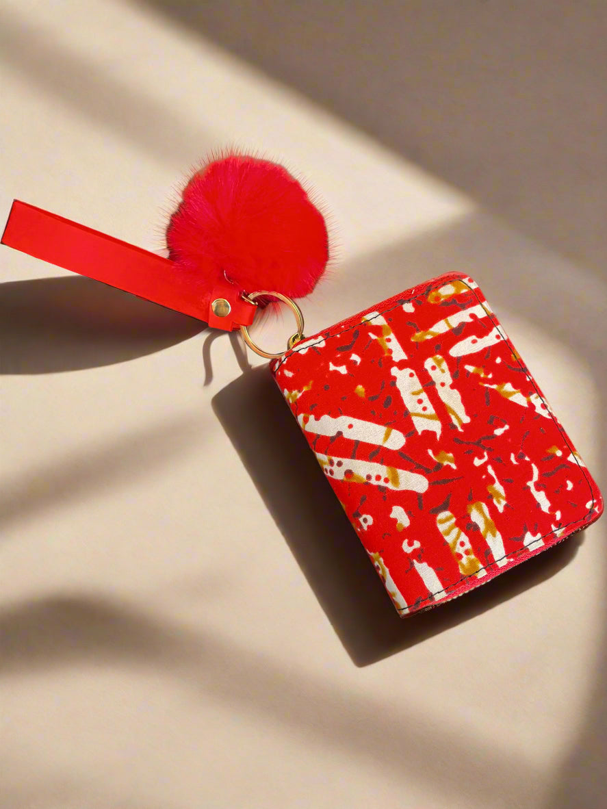 Wallet with zipper for women Mini