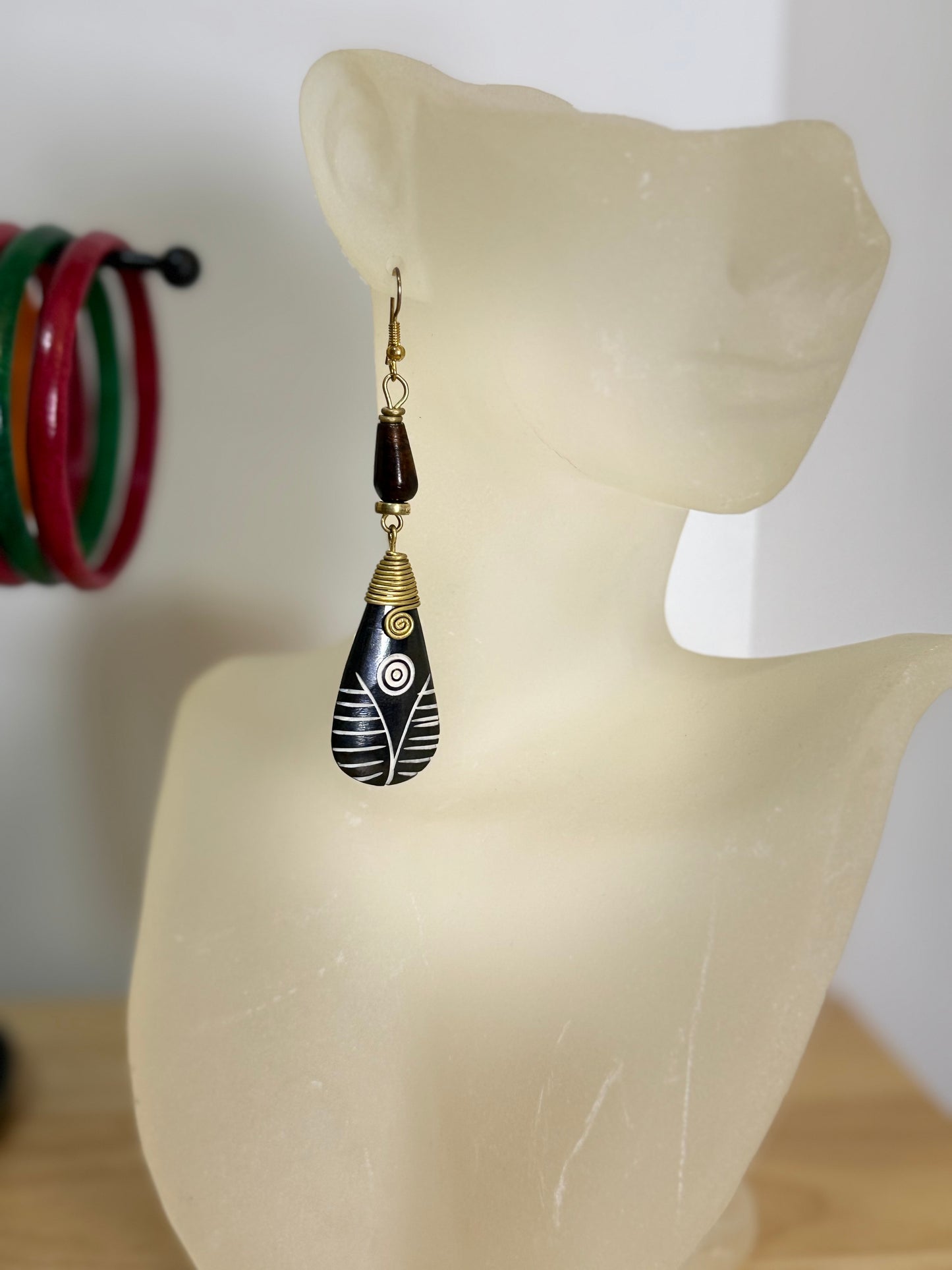 Maïma Mary Jade Boutique Earrings