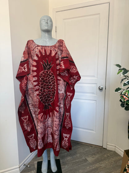 LOLA Boubou Batik 100% cotton Midi - Length