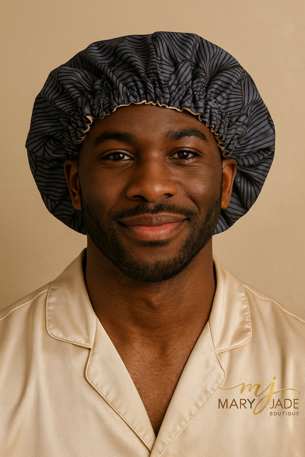 Hair bonnet reversible Handcrafted