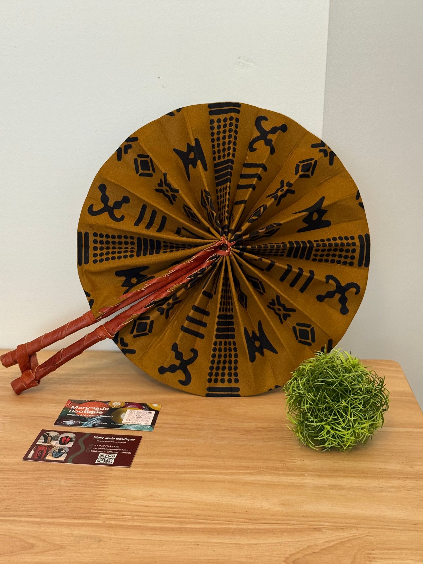 Mary Jade Boutique - Golden Fans