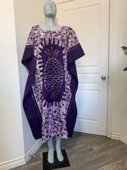 LOLA Boubou Batik 100% cotton Midi - Length