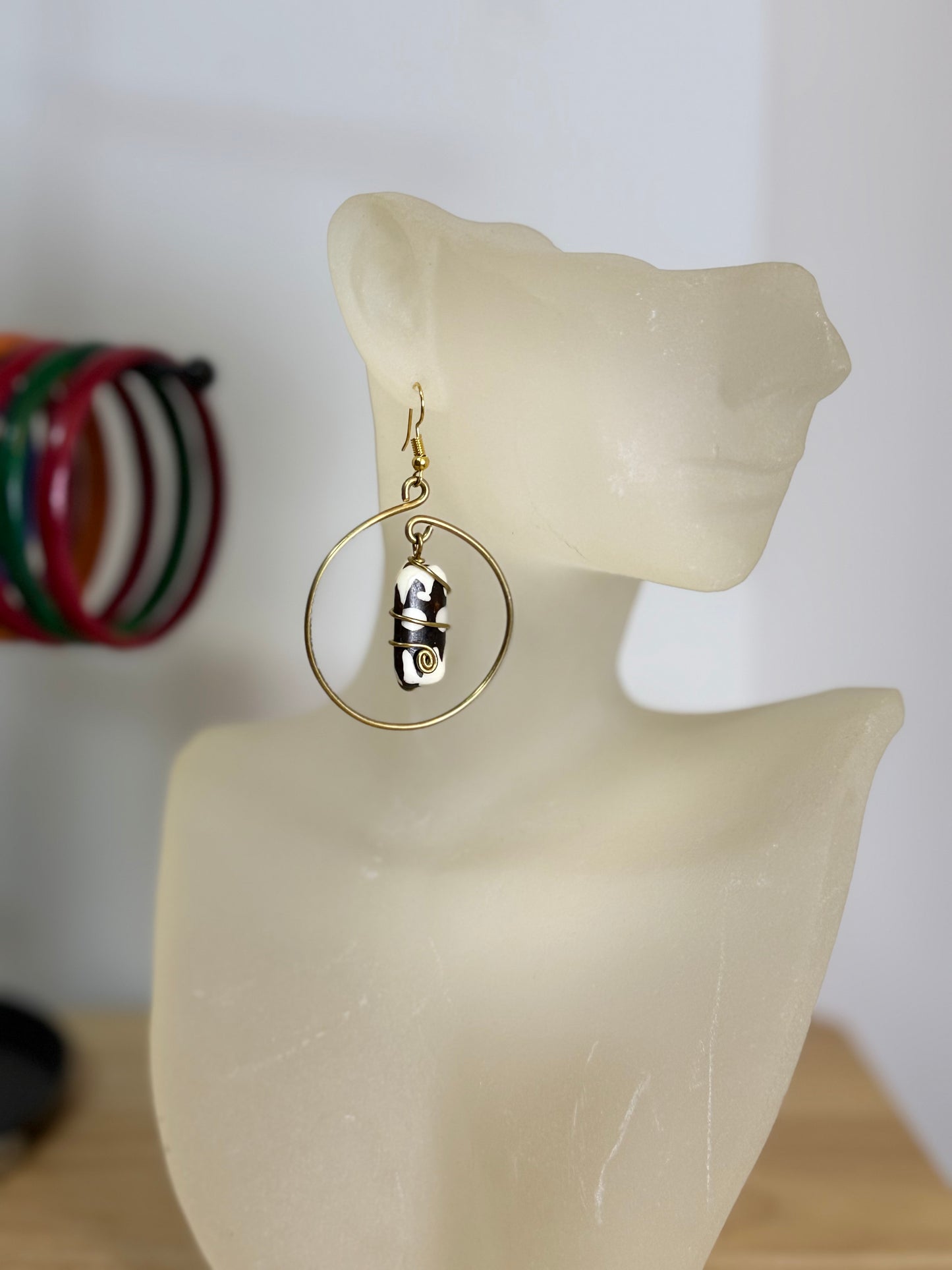 Maïma Mary Jade Boutique Earrings