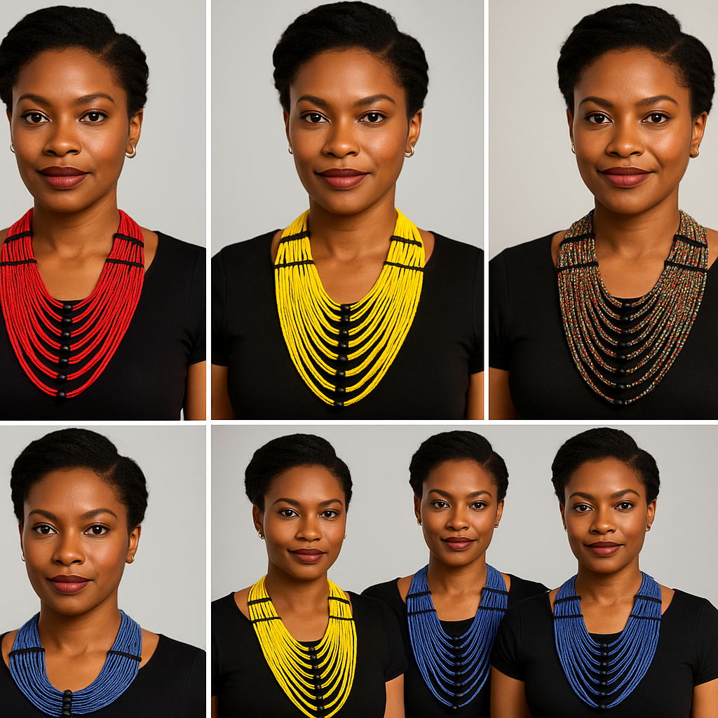 Mary Jade Boutique - ROYAL beaded necklace