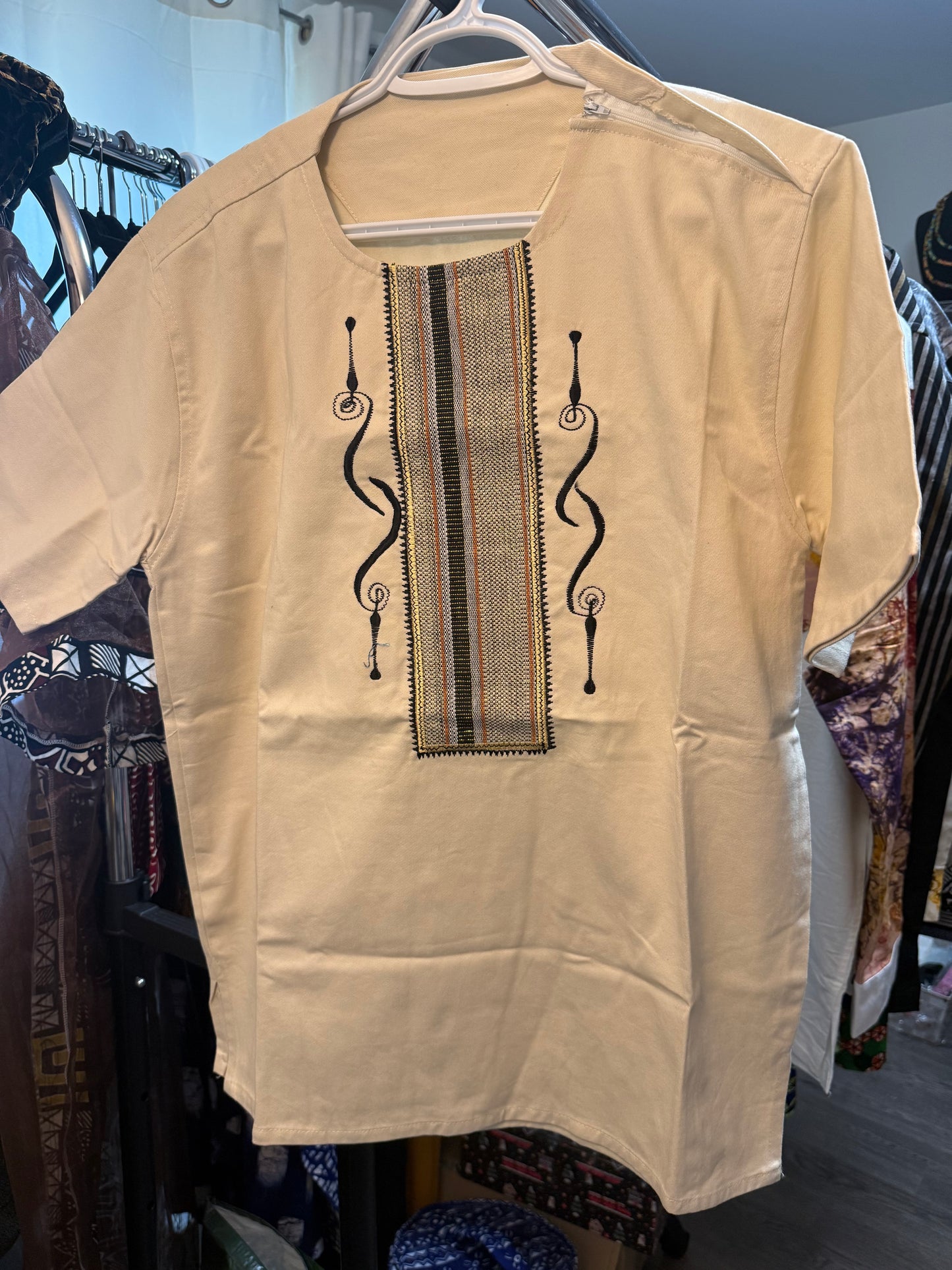 Men shirt - Short sleeves - S