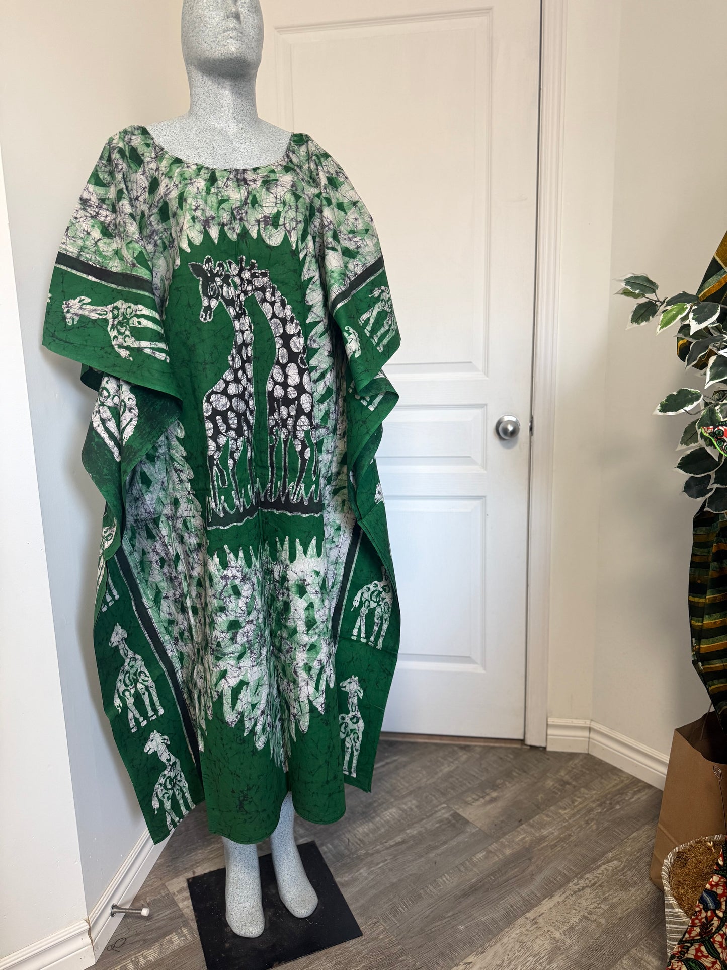 LOLA Boubou Batik 100% cotton Midi - Length