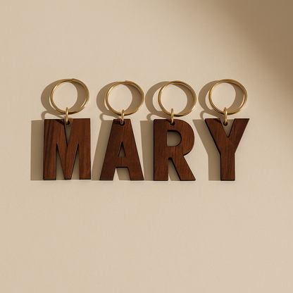 Personalized Alphabet Key Holder – All 26 Letters
