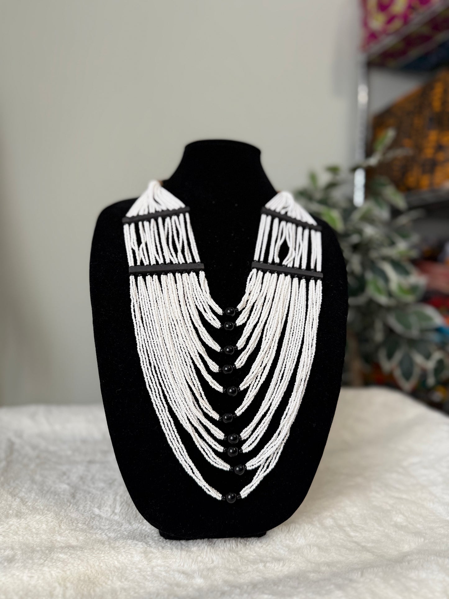 Mary Jade Boutique - ROYAL beaded necklace
