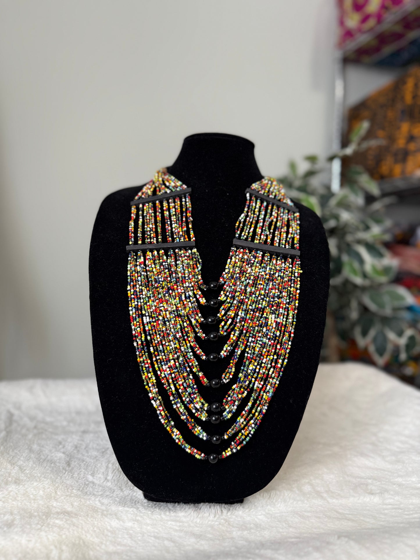 Mary Jade Boutique - ROYAL beaded necklace