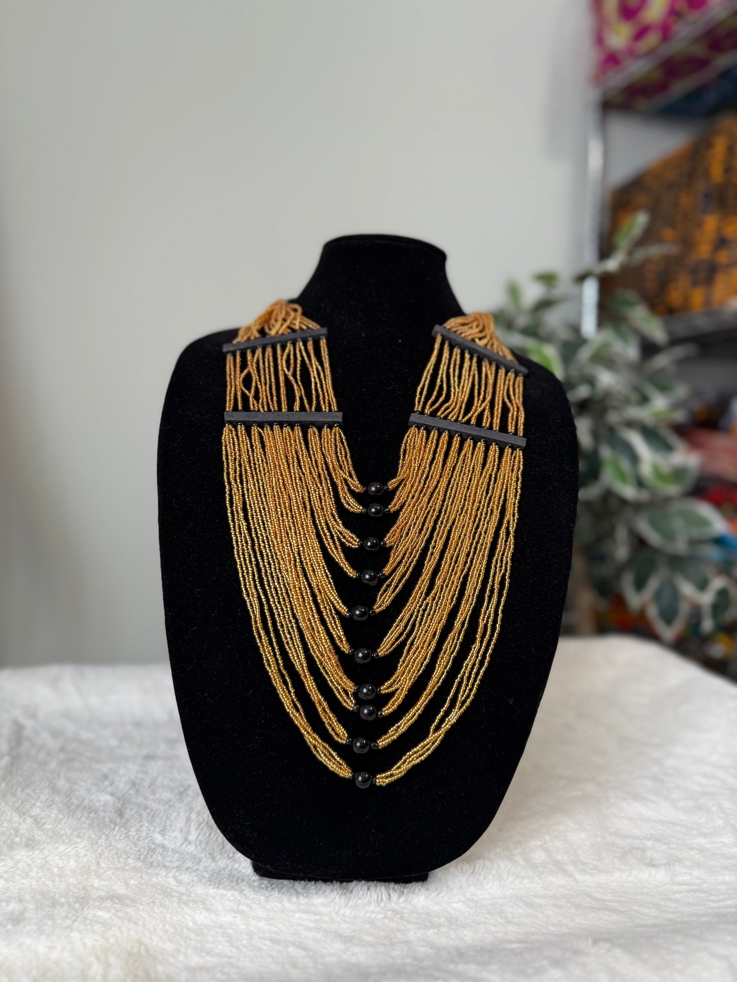 Mary Jade Boutique - ROYAL beaded necklace