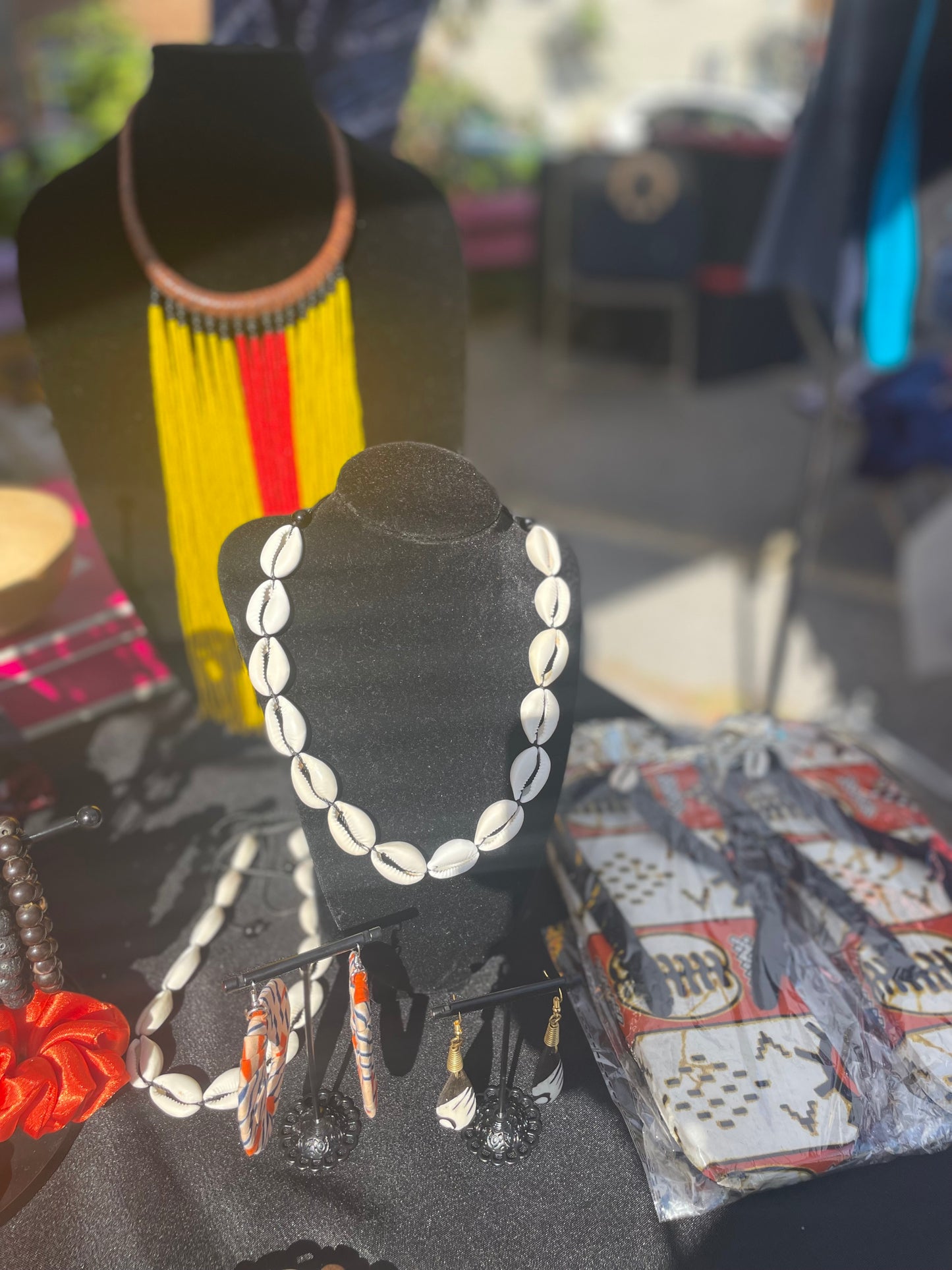 Mary Jade Boutique Cowries shell necklace only