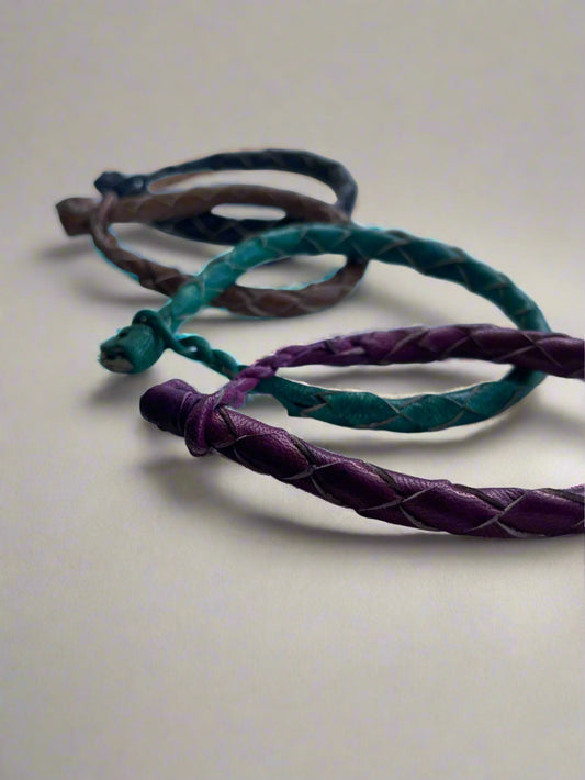 Leather bracelet - one string