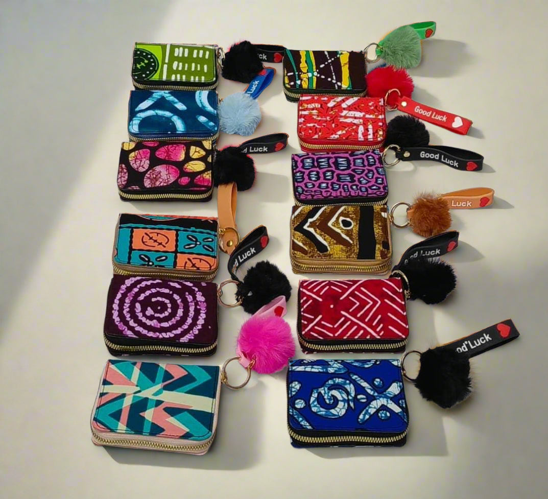 Wallet with zipper for women Mini
