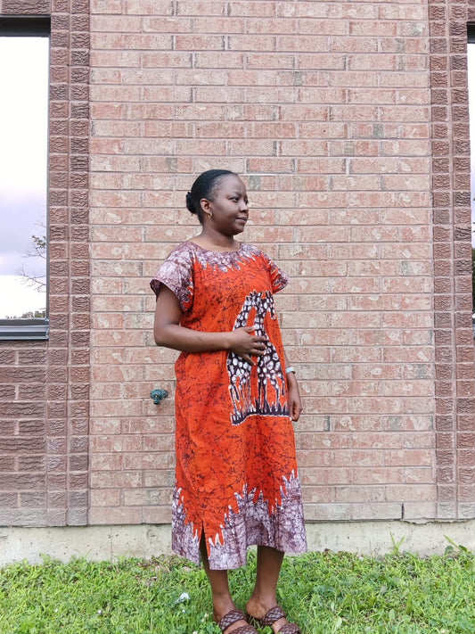 Boubou dress YH batik