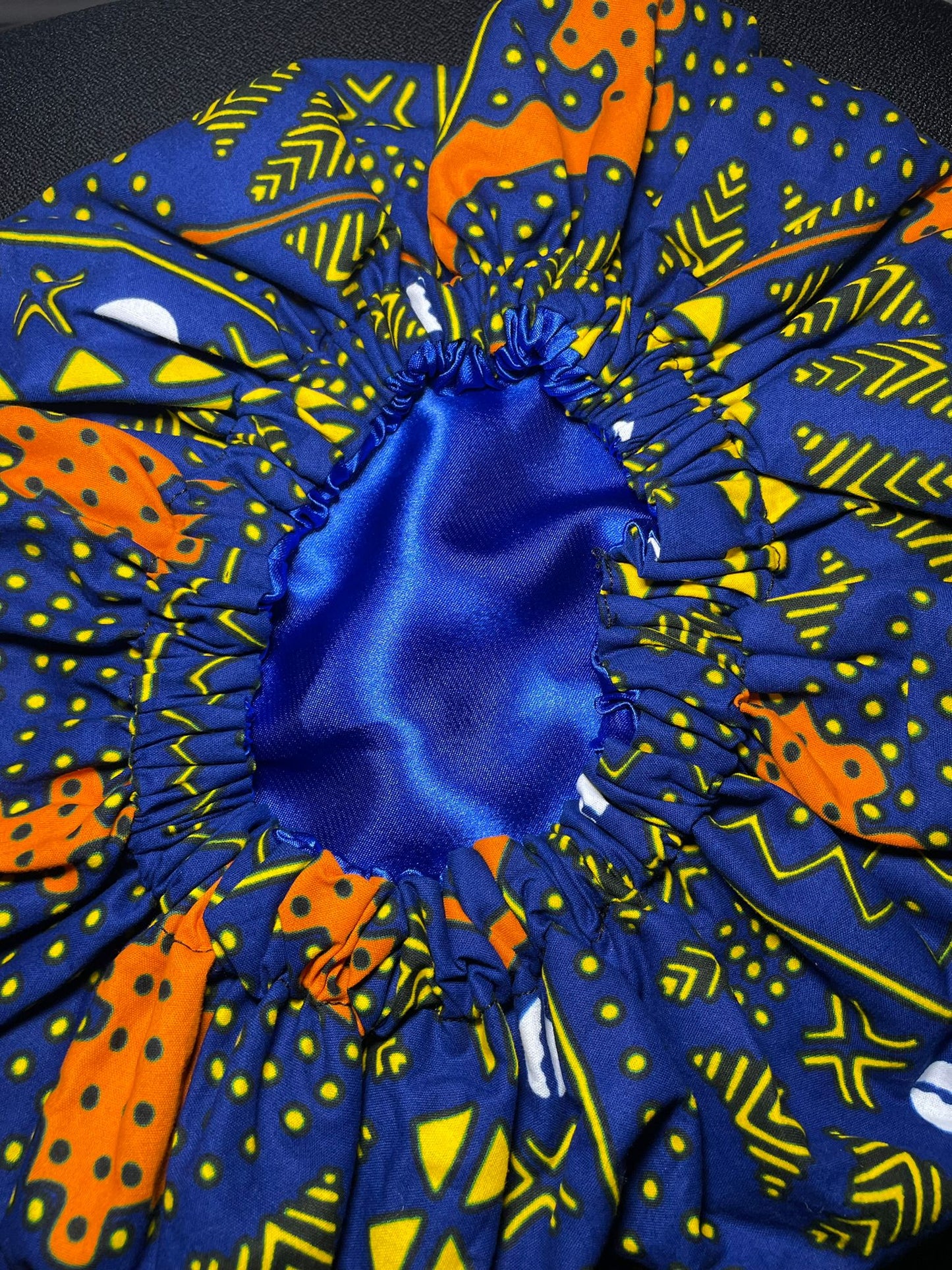 Hair bonnet reversible Handcrafted
