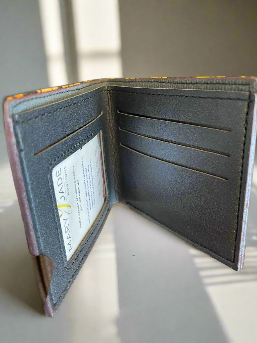 Mens BiFold Wallet handmade